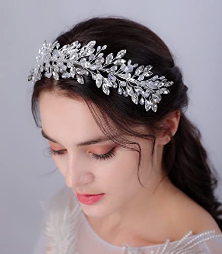 SITRE BRIDAL SLATER CRISTAL CHAPETBAT PARA CEDIMENTO PABELA GRANDE CABEÇA BOHO CABELO ACESSORES