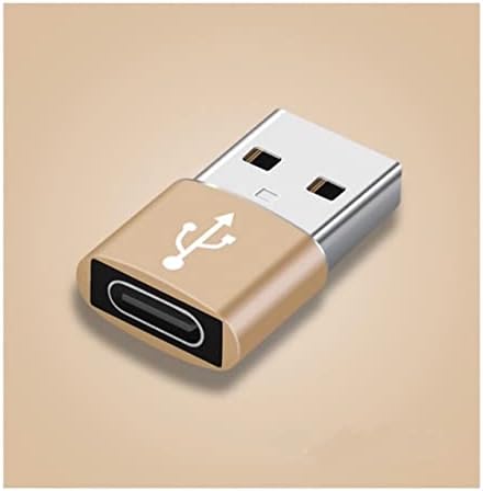 Adaptador de porta de carregamento de Mookeenona Mini fêmea Adaptador USB tipo A para USB C Tipo C Fast Converter