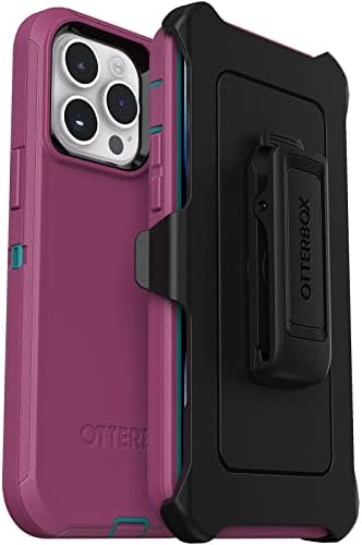 OtterBox iPhone 14 Pro Max Defender Series Case - Canyon Sun, Rugged & Durable, com proteção contra a porta, inclui Kickstand