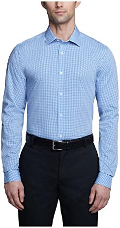 Camisa de vestido masculina de Calvin Klein Slim Fit Non Gingham