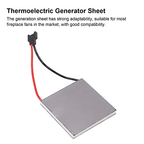 Folha do gerador de ventilador de lareira Alta temperatura Resistência ao calor Power fogão Folha de reparo da folha de geração