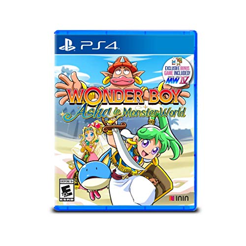 Wonder Boy - Asha em Monster World - PlayStation 4 Edition & Kaze and the Wild Masks - PlayStation 4