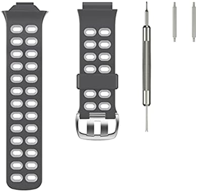 Irfkr colorido Sport Silicone Watch Band para Garmin Forerunner 310xt Watch Substitui Watch Strap