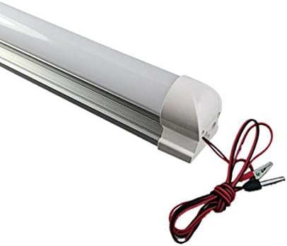 50pcs 3 anos Garantia DC12V 2ft 0,6m 600mm 10W T8 TUBO LED 12V Lâmpada de luz fluorescente