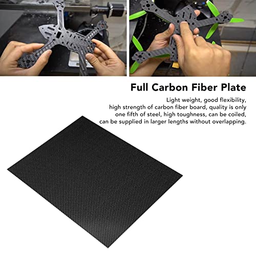 Placa de fibra de carbono de 3K, boa flexibilidade amplamente aplicável Alta dureza Placa de fibra de carbono de alta resistência