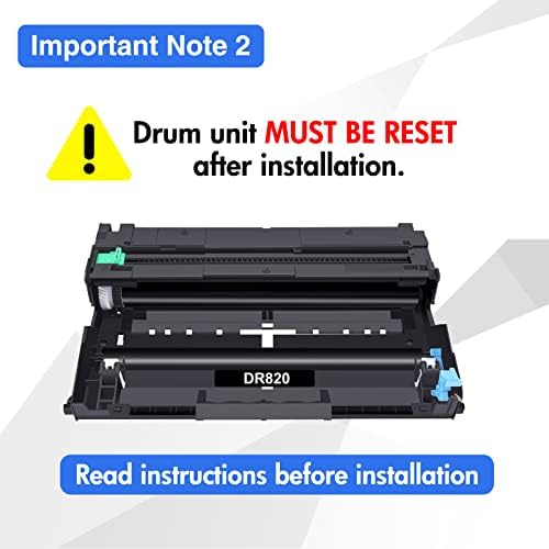 IAMSTECH DR820 DR-820 SUBSTITUIÇÃO COMPATÍVEL DA UNIDADE DA UNIDADE DA IRMÃO DR820 DR 820 PARA IRMÃO HL-L6200DW MFC-L5850DW