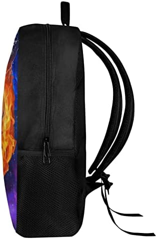 Ystardream Basketball School Backpack Girls ou menino, Unisex Motha Fashionable Zip Backpack School College Laptop Bag