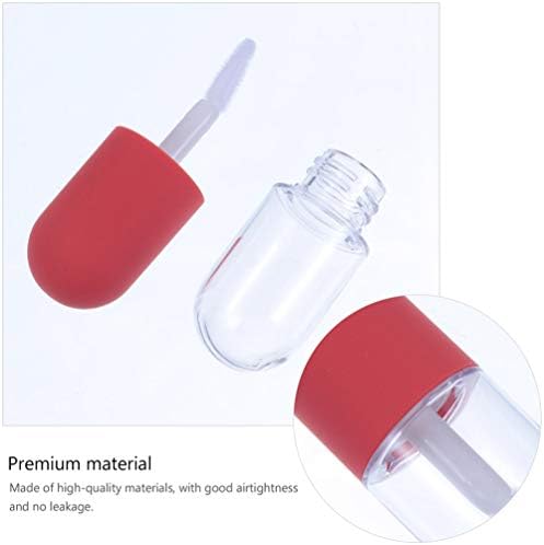 Alremo Xinghuang - 20pcs 4. 5ml Tubos de brilho labial vazios Recipientes de Balmo de Lips Clear Mini Recarias para Amostras