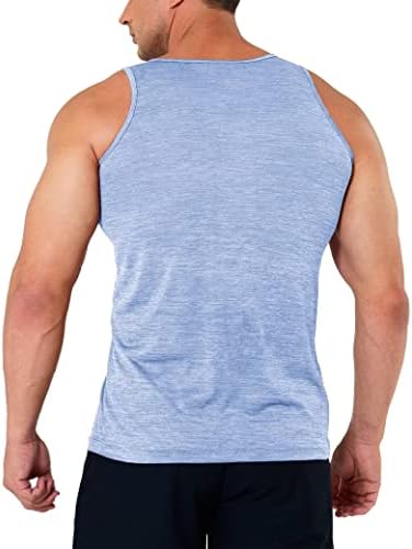 Tampo masculino de Magcomsen Tops Quick Dry Workout Sleesess Gym Muscle Circhs Athletic Bodybuilding camiseta camiseta