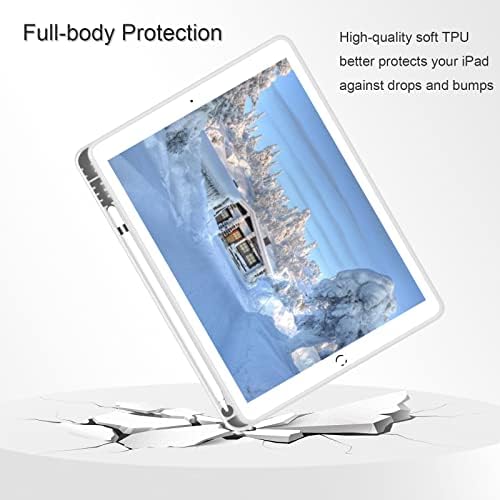 Caso Divufus para iPad Air 3/Pro 10,5 polegadas, Tubra inteligente de Stand Stand Stand Stand Stand Stand Soft leve, caixa