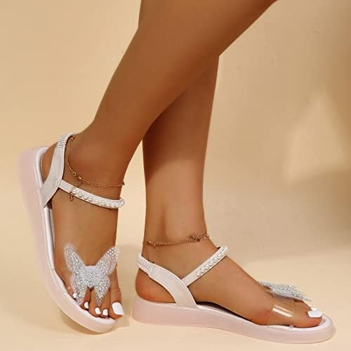 Sandálias para mulheres de verão elegante não deslizamento secar rápido Sandálias de plataforma à prova d'água sapatos de noiva de escritório