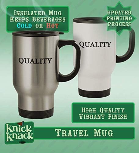 Knick Knack Gifts Ordy Parent de um estudante de honra. - caneca de viagem de aço inoxidável de 14 onças, branco