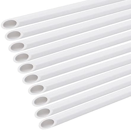 Tubo de fibra de vidro branco GOONSDS - Para transformação do modelo de modelagem de mesa de areia Modelo de plástico de tubo redondo