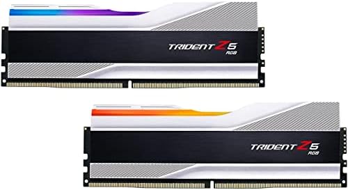 G.Skill Trident Z5 RGB Series 64GB 288 pinos SDRAM DDR5 6400 CL32-39-39-102 1.40V Memória da área de mesa de canal dual