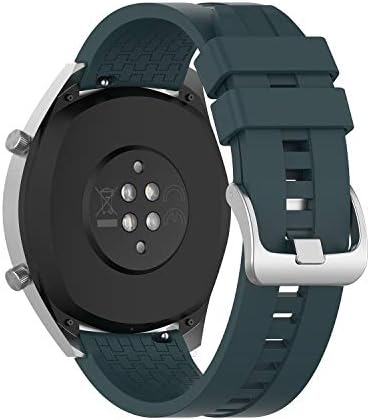 Aisports Compatível com o Samsung Galaxy Watch 3 41mm Band Silicone for Mulher Men, Banda de substituição flexível