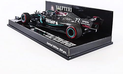 Minichamps 410200977 - Merced. AMG W11 VALTTERI Bottas Tuscan GP 2020 - Escala 1/43 - Modelo Miniature Model Car, Black