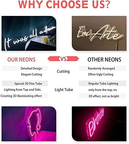 Sinal de neon personalizado Selicor, sinal de néon personalizado para decoração de parede, quarto, casa, decoração de escritório,