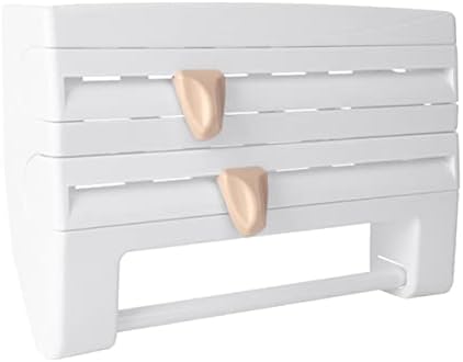 Ferramenta Holibanna Branca em casa com ferramentas de parede Towel Towel Four-Paper Rack Rack Mount Adhesive Intendratizer Banheiro