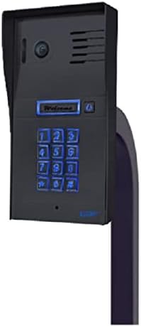GBF Smart Video Door Phone & Doorbell Intercom System com uma câmera Smart Keypad- 1080p, construída em Poe, controlam