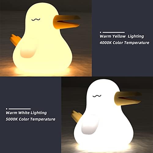 Kiwi Kiwi Kids Night Light, Kawaii Cute Kids Room Decor para meninas meninas, crianças Night Light para quarto Lâmpada fofa, Led Nightlight