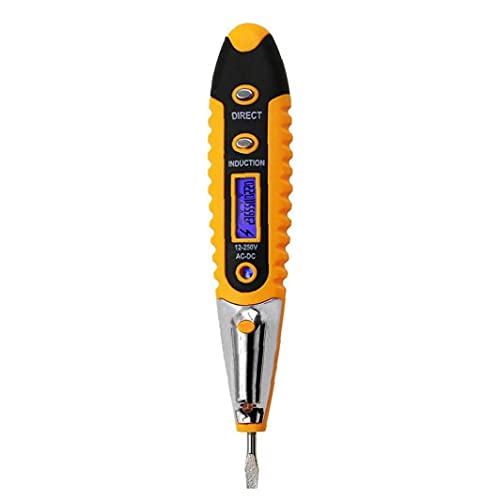 Testador de tensão Multifuncional CA/DigitalDisplay Pen para eletricista, lápis de teste útil e atraente
