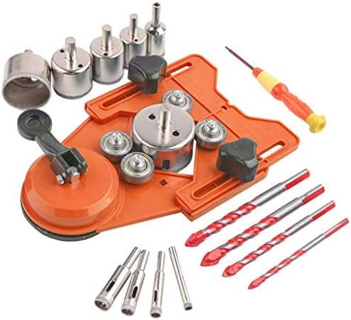 ESTEROSE 11 PCS/16 PCS PCS MARBÓLIMENTO GRAÇO DE GRAÇA DE VIDRO BITS DO KIT LOCUDENTE LOCUDOR HOLE FURA CUTTER TOLA