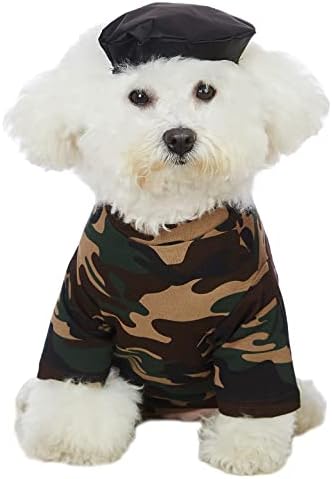 Artista de Coomour fantasia de cão com pêlo de goma de gata Funny Painter para animais de estimação para camisetas de cachorro de cachorro