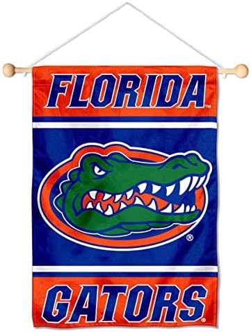 Florida UF Gators Mini Small Banner e Banner Pole Bundle