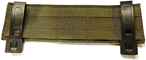 10.5x3 Tactical Military Modular Modular Morale Patch Panel OD Green