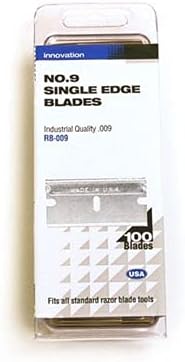 Guias de filme de solda de GLAS, 30 guias. e lâminas de barbear, 100 Blades Combo- Windshield Repair Kit