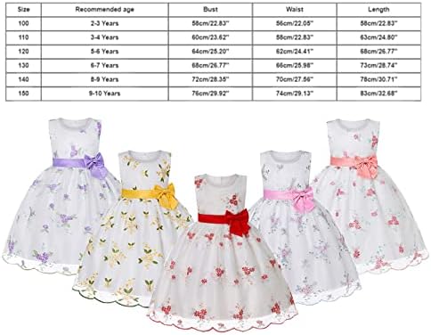 Vestido bordado vestido bowknot malha princesa tutu vestido garotas garotas de verão malha bordada de 12 meses roupas garotas