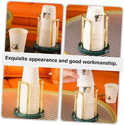 Cabilock as canecas do escritório portador de xícara para mesa de café xícaras de papel descartável copo de copo de armazenamento