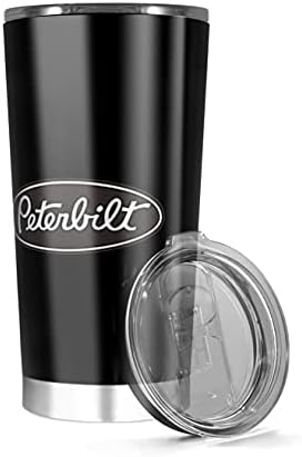 Tumbler isolado aço inoxidável 20 onças 30 oz Peterbilt Hot Trucks Coffee Logo Chá de vinho gelado gelado engraçado xícaras de viagem