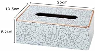 BKDFD Marble Golden Rim Box Desktop Bashoom Bashoom Toarder Toalheiro do escritório Mesa de tecido protegido Caixa de gelo