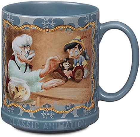 Disney Store Pinocchio Caneca Peter Pan Classic Animation Collection Caneca de café