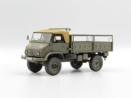 ICM 35135 e 3017 - UNIMOG S404 Caminhão Militar Alemão - Escala 1:35 - Kit de Modelo de Plástico e Conjunto de Pintura de Acrílico