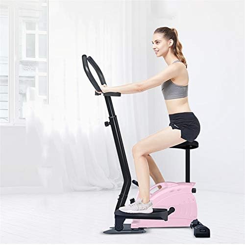 Máquina de fitness n / c, dispositivo de treinamento de caminhada de ar dobrável, exibição de alta definição, pedal de pé
