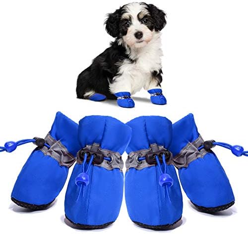 Sapatos de cachorro para pequenos cães médios e protetores de pata de cachorro