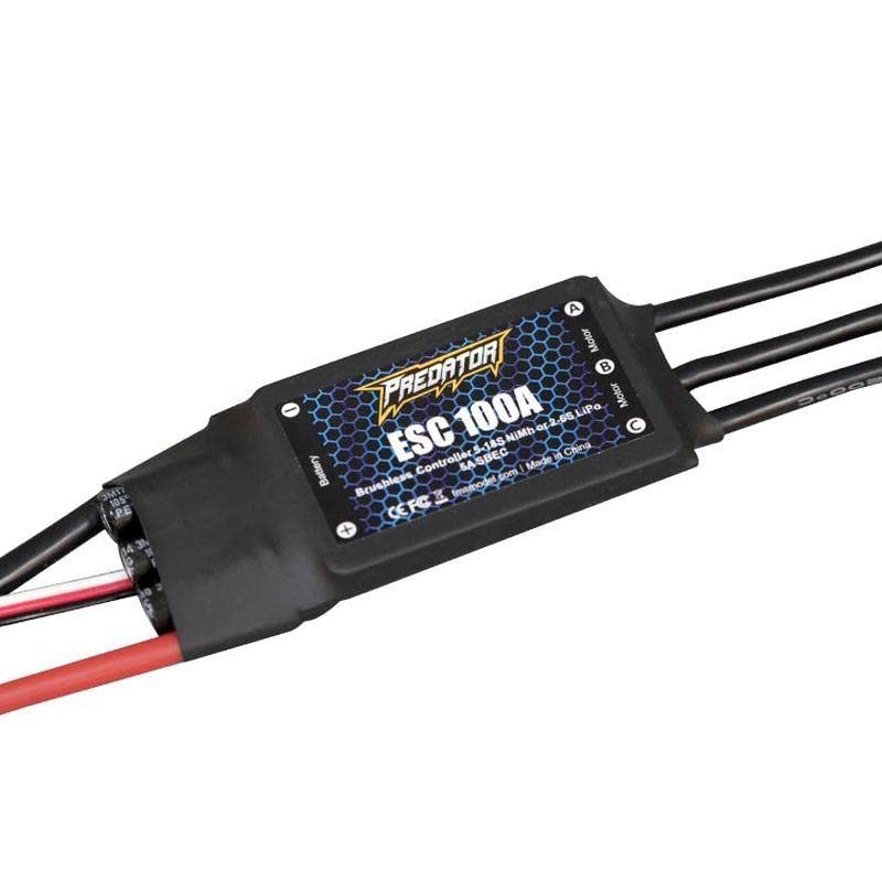 FMS Predator 100A V2 MODO DE CRINHAÇÃO ESC 2-6S 5A 5A