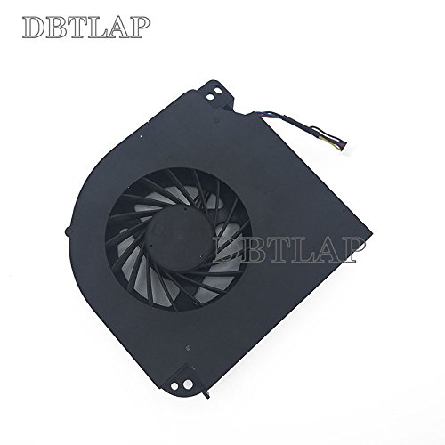 DBTLAP Laptop CPU Fan Compatível para Dell Precision M6500 M6400 CPU FAN W227F DFS601605LB0T N7J57