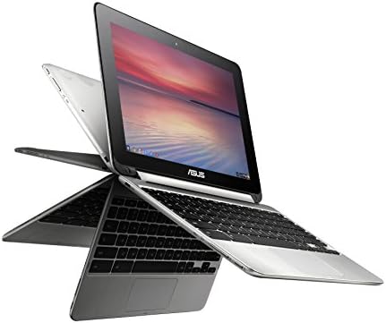 ASUS C100PA-DB02 10,1 polegadas Touch Chromebook Flip, todo o corpo de metal