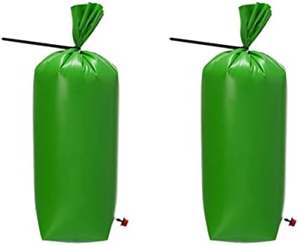 Yarnow 2pcs Material com salvador de jardim Pulverizador verde Arbustos Tool Água Água Zipper Liberação de árvores Plantas XCM