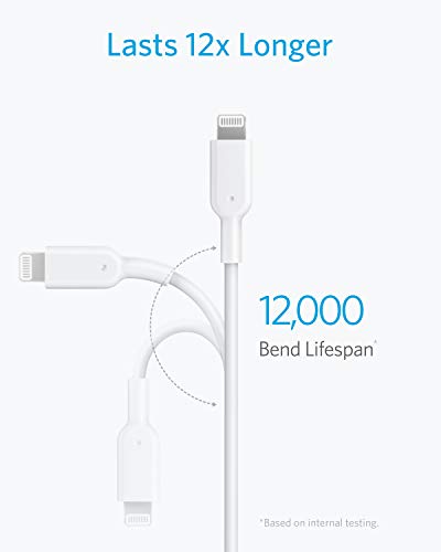 Anker USB C To Lightning Cable, 321 USB-C para Cabo Lightning, Cabo Certificado MFI para iPhone 13 Pro 12 Pro Max 12 11 x Xs,