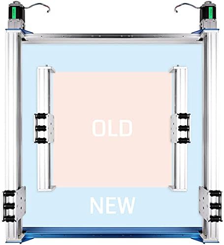 GenMitsu 24 ”x 24” EXENÇÃO XY KIT ACESSÓRIOS ATUALIZADOS PARA MÁQUINA DE ROUTER CNC PROVERXL 4030