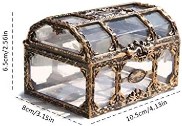 WYBFZTT-188 PLÁSTICO TRANSPARENTE TRATA TELOTEMENT CRISTAL CRISTAL GEM JEWETS Organizador de armazenamento de armazenamento Towet