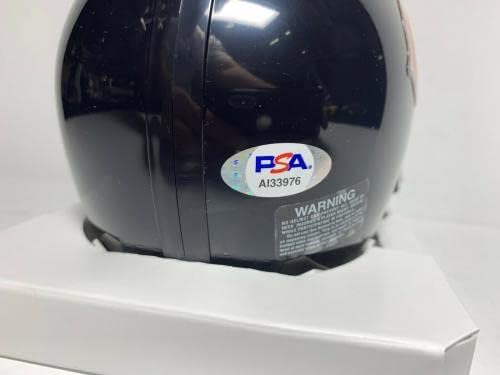 Dick Butkus assinou o mini -helmet HOF 79 PSA AI33976 Chicago Bears - Mini capacetes autografados da NFL