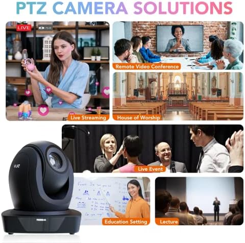 Câmera rgblink 20x vue ptz, câmeras de transmissão ao vivo com 3G-SDI HDMI USB IP Video Saída Poe suporta True to