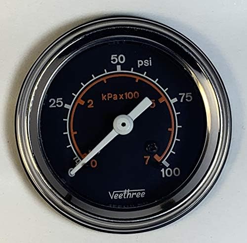 Medidor de pressão 52mm - mecânico
