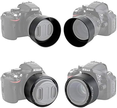 JJC reversível lente capa de capa Tampa de tampa HB-47 Substituição para Nikon AF-S Nikkor 50mm F1.8g & 50mm F1.4g Lente