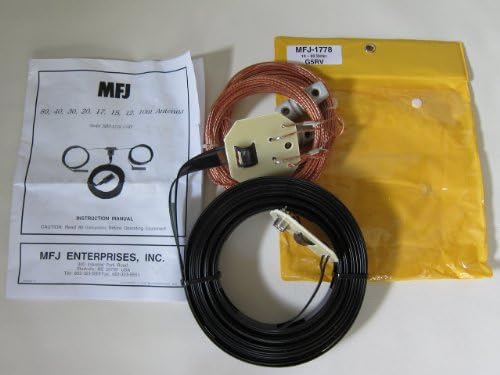 MFJ Enterprises Original MFJ-17778M Antena de fio júnior G5RV 40-10 metros, 52 pés de comprimento